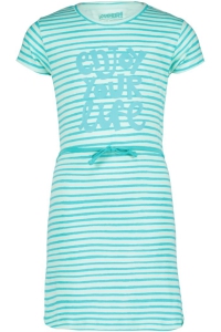 Louder! jurk Lucy brook green stripes